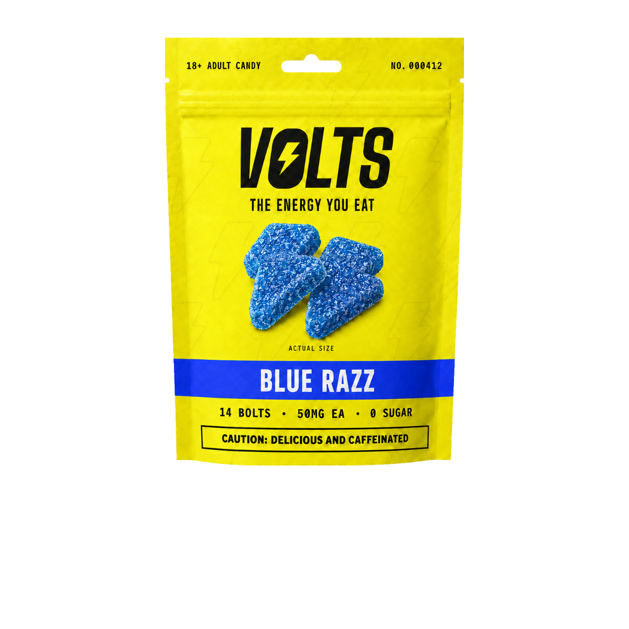 VOLTS Blue Razz 14-bolt pouch